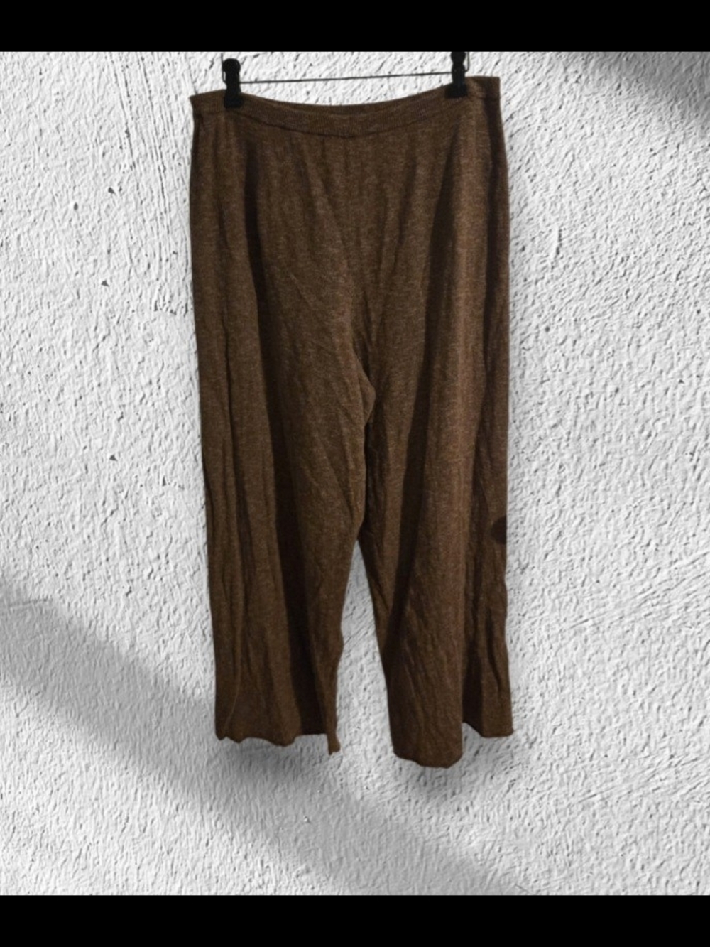 Free People Wide Leg Cotton Linen Casual Summer Beach Pants Large